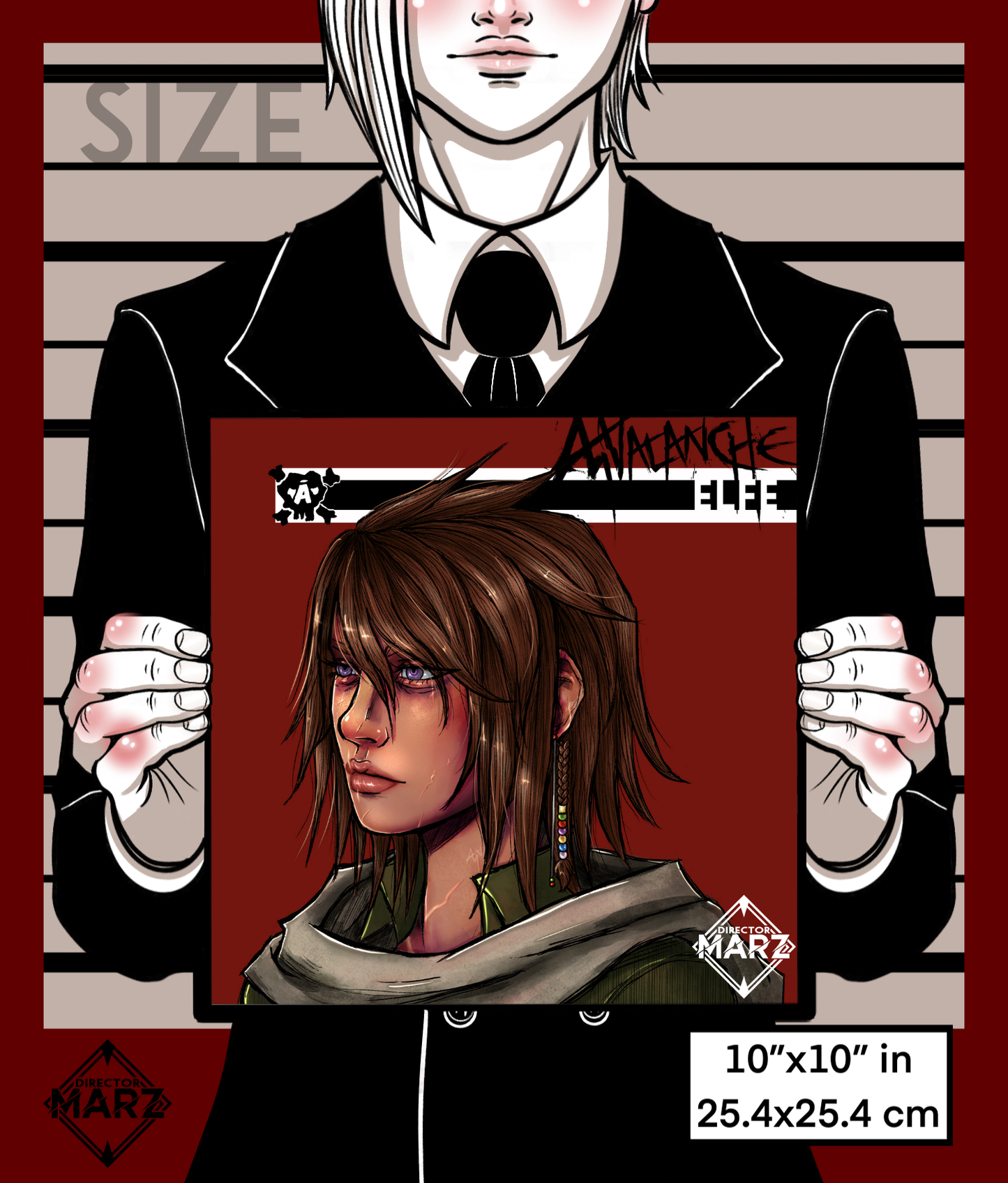 Elfe Portrait Print