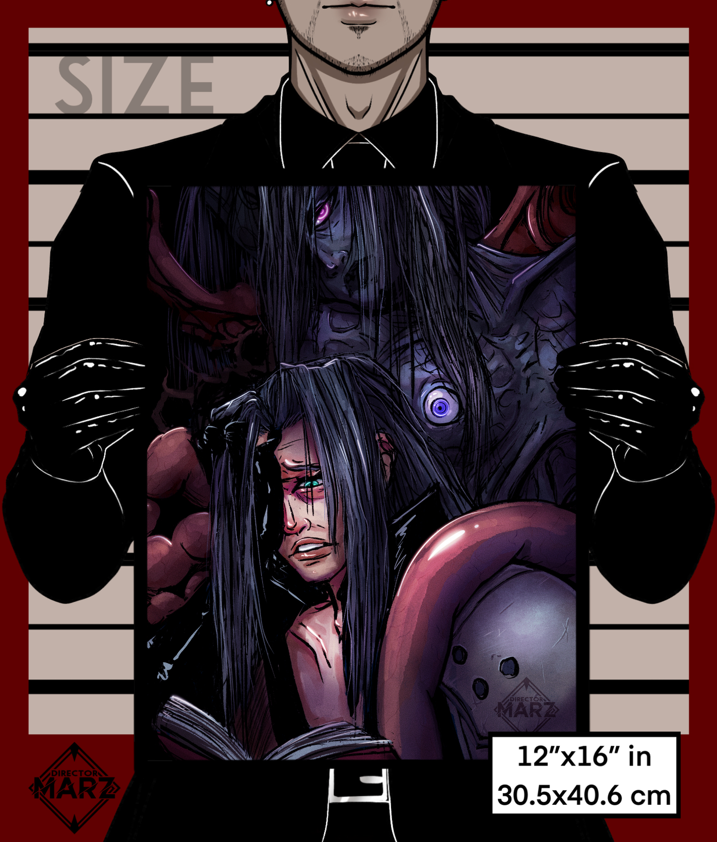 Sephiroth and Jenova Print