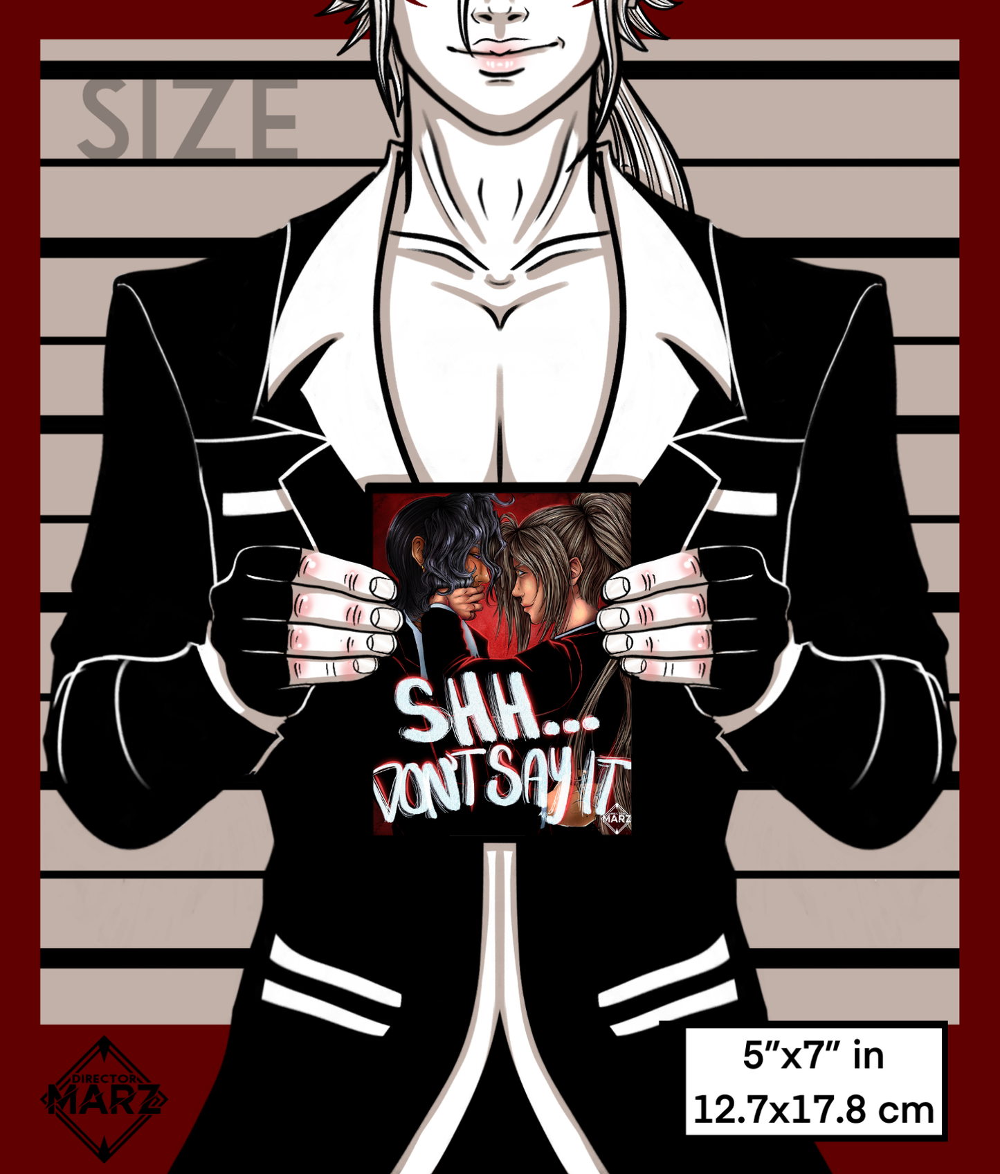 Shh... Don't Say It Shotgun and Two Guns Print