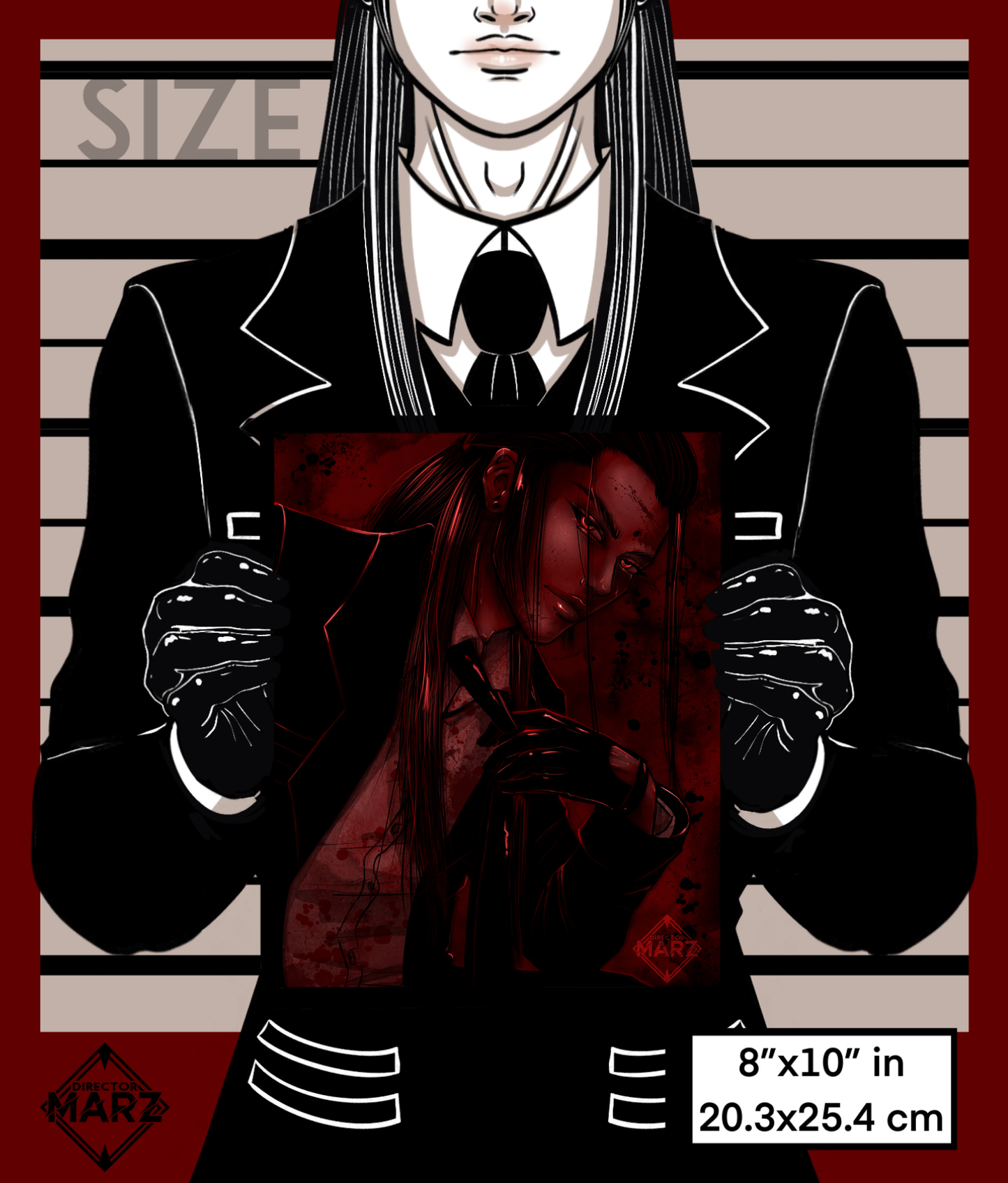 Bloodied Tseng Print