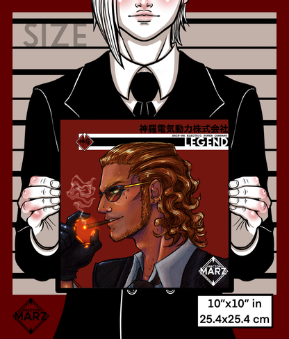 Legend Portrait Print