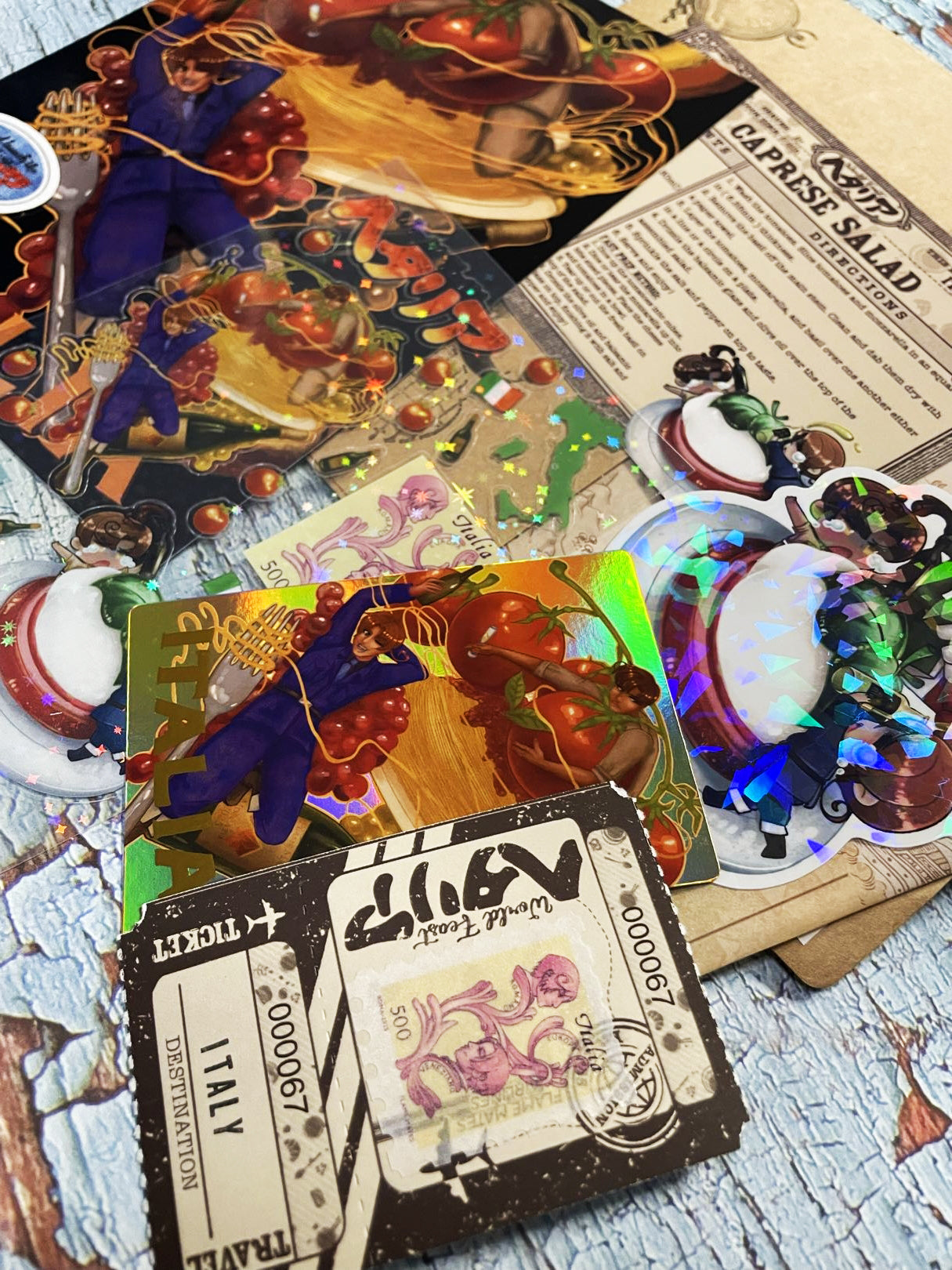 Italy Brothers Mail Club Envelope