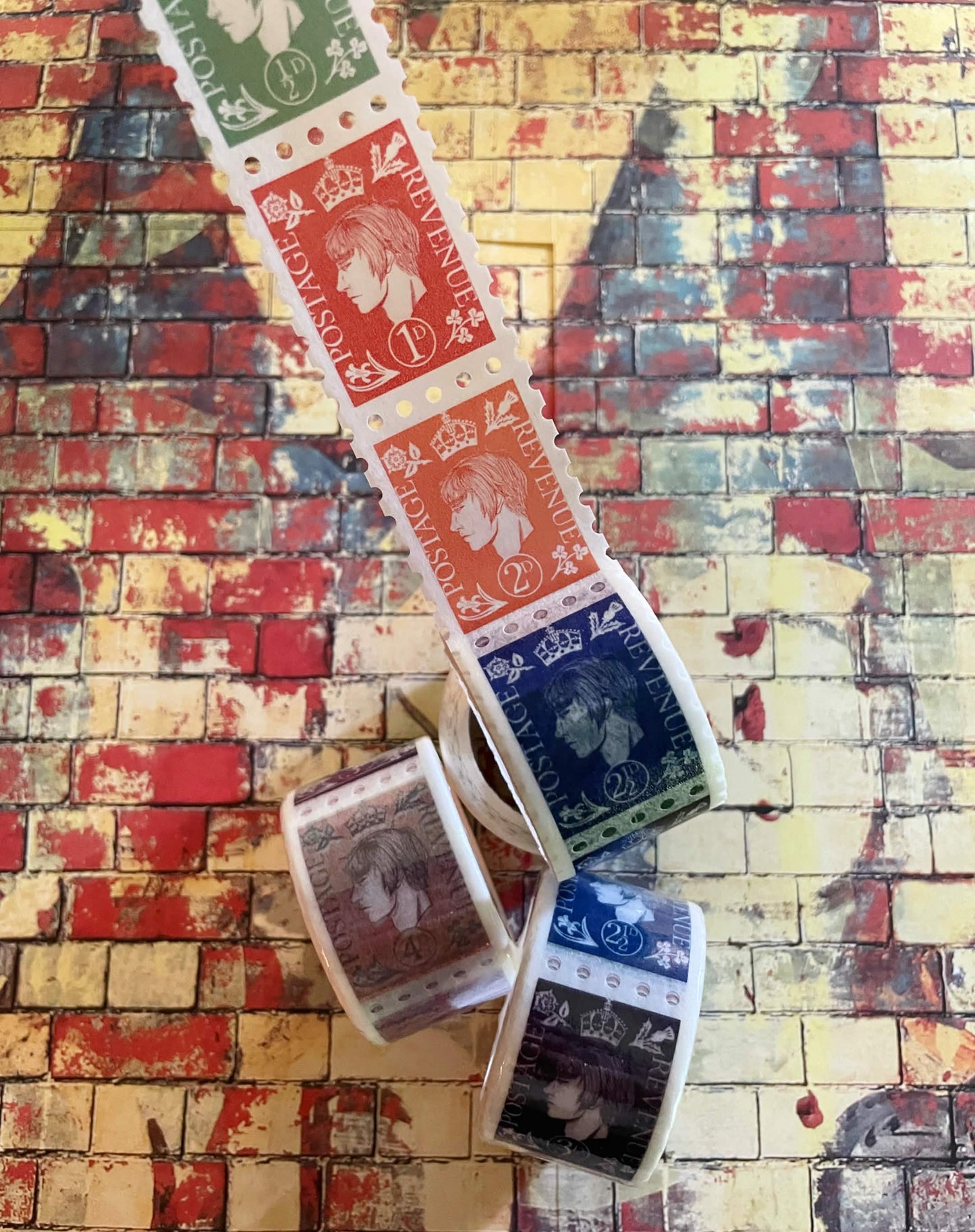 England Washi Tape (5m/16ft Full Roll)