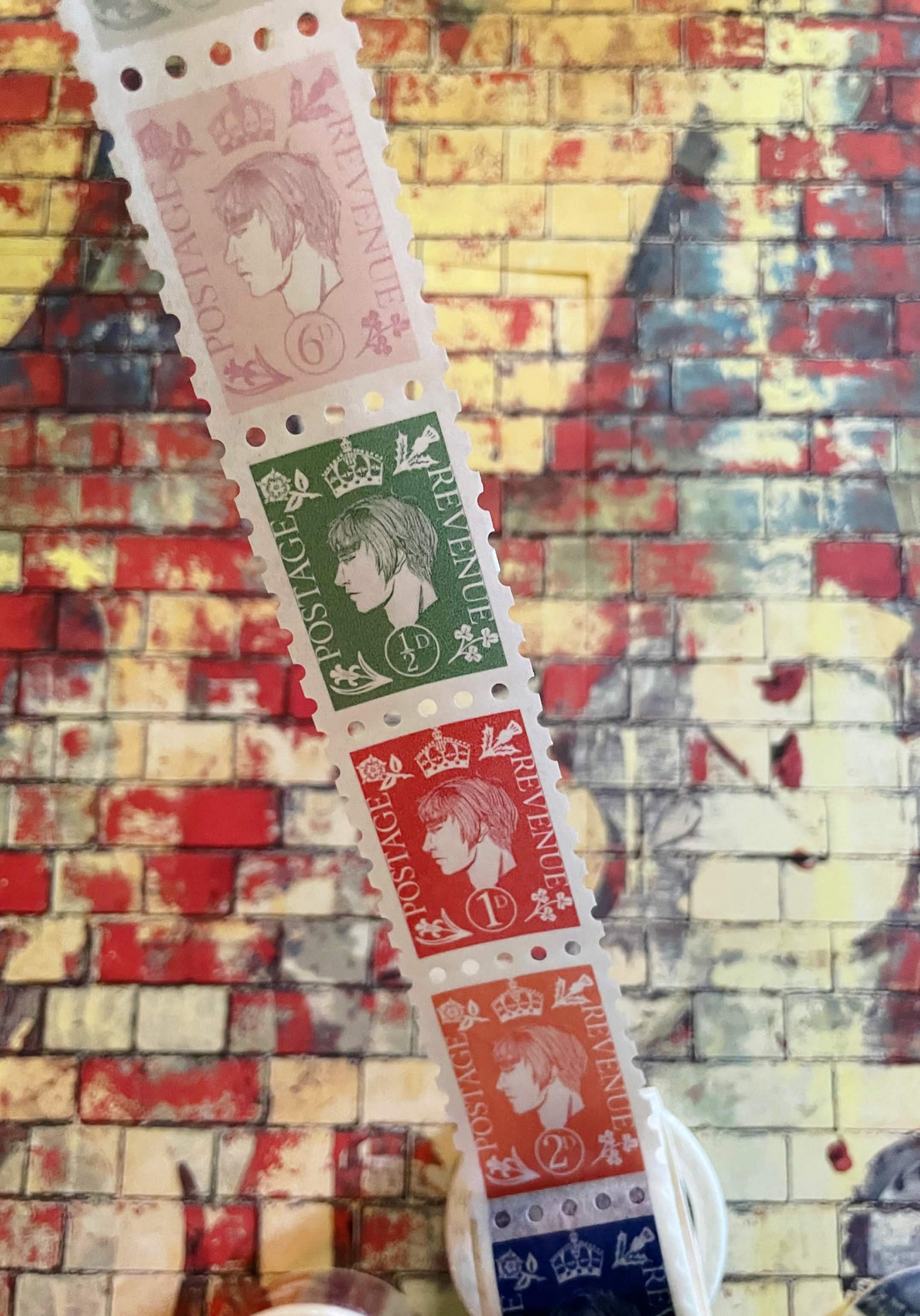 England Washi Tape (5m/16ft Full Roll)