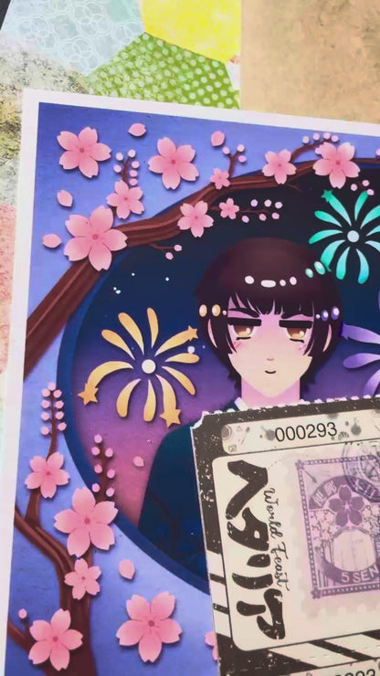 Japan Mail Club Envelope