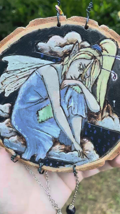 Neopets Grey Faerie Woodburn